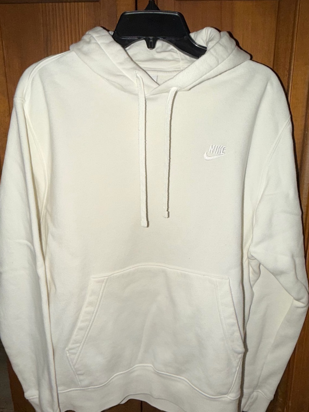 Nike Men’s Cream Crewneck Hoodie
